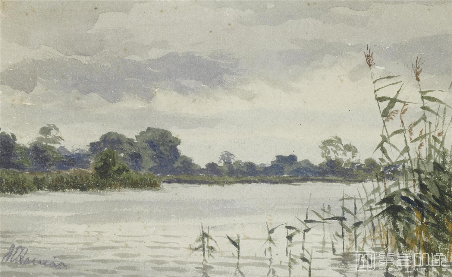 油画-约翰.赛里尔·哈里森 John Harrison作品集-119